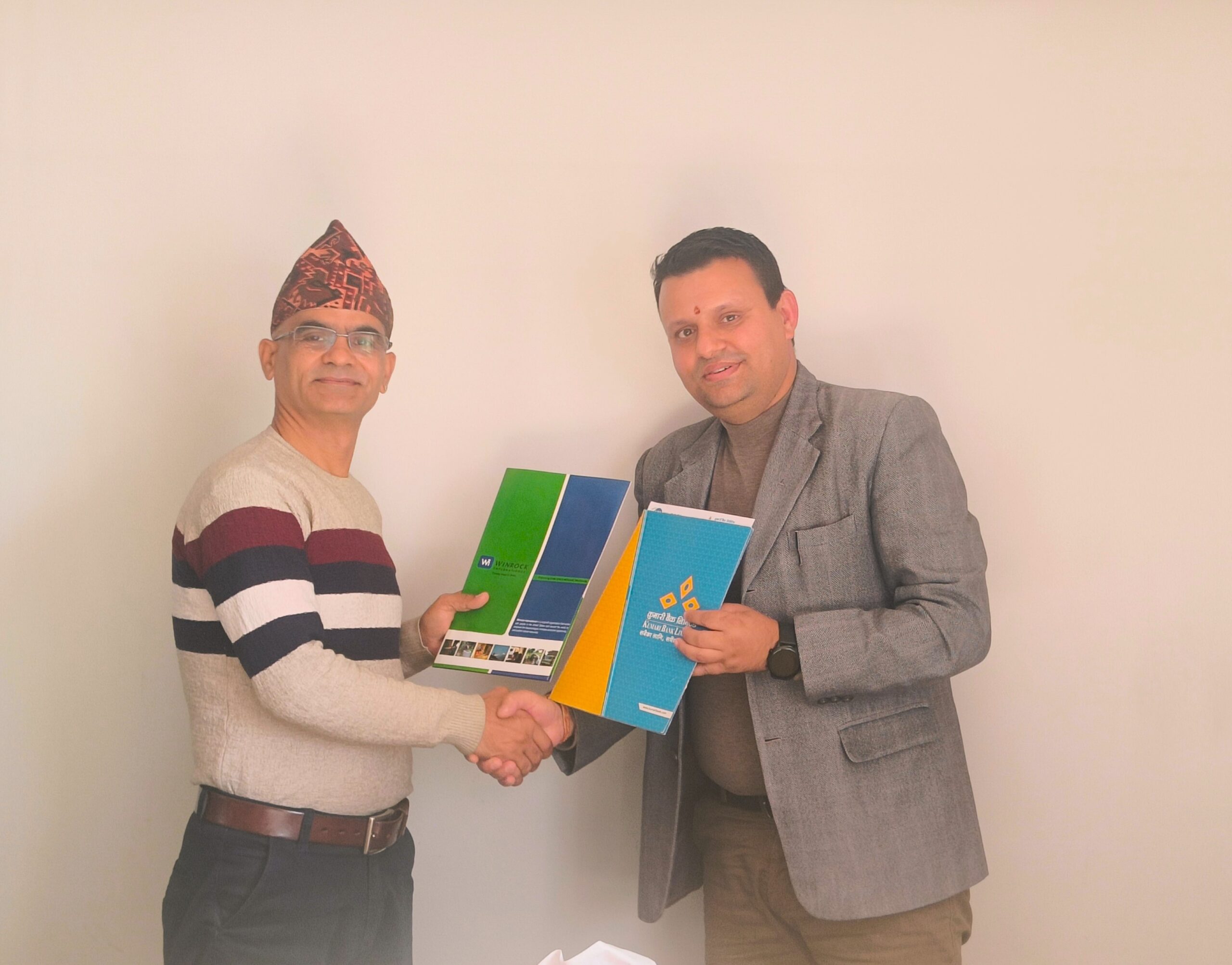 कुमारी बैंक र वीनरक इन्टरनेशनलबीच उद्यमशीलता सुदृढीकरणका लागि सम्झौता