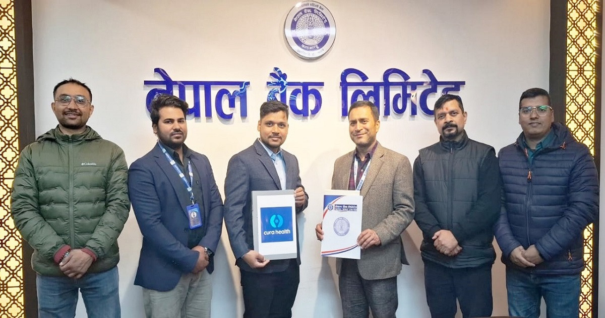 नेपाल बैंक र क्यूरा हेल्थ प्राइभेट बीच छुट प्रदान गर्ने सम्झौता