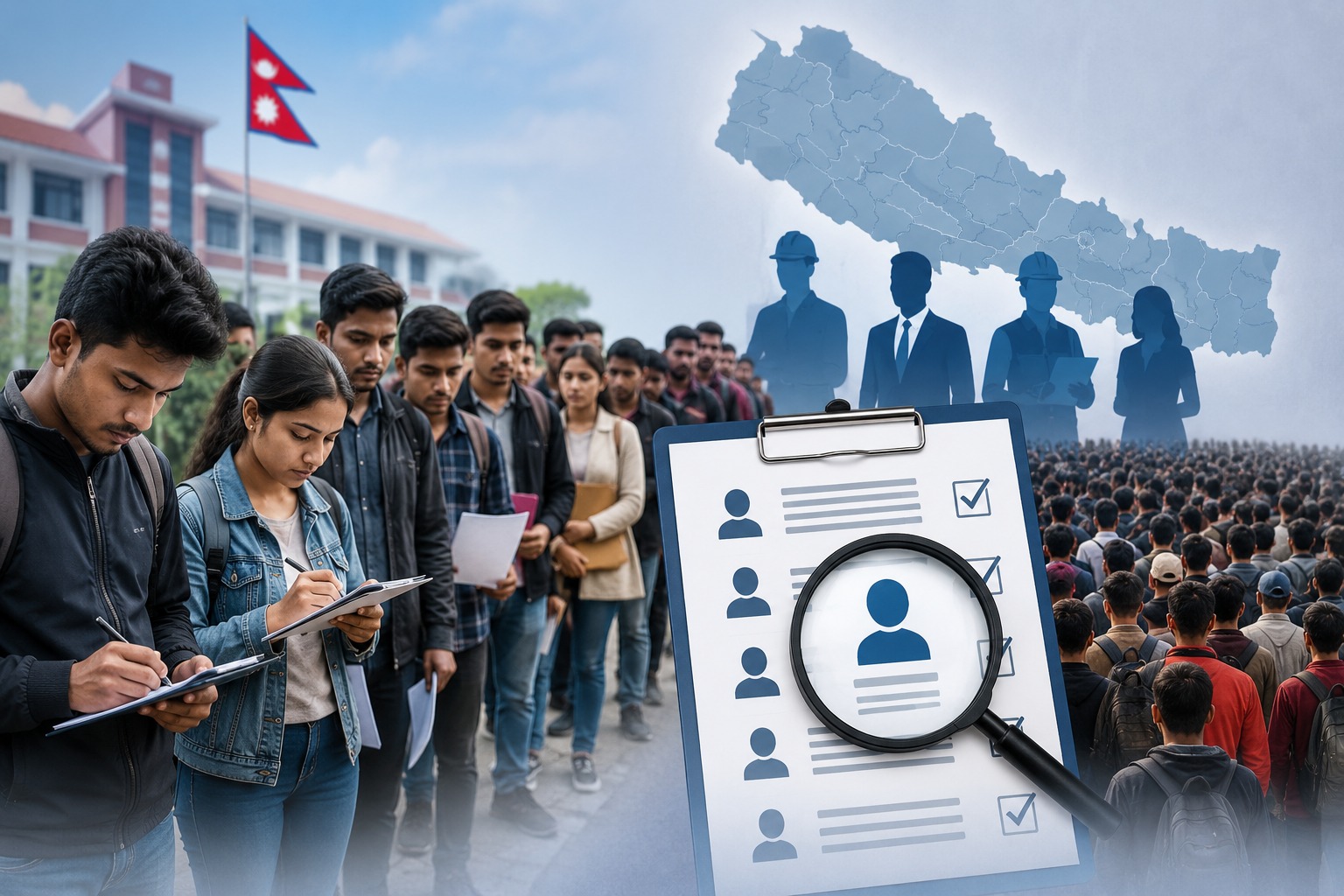 राष्ट्रिय रोजगार प्रवर्द्धन कार्यक्रममा सात लाखभन्दा बढी बेरोजगार सूचीकृत